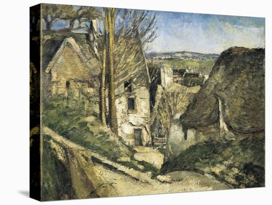 The House of the Hanged Man, Auvers-Sur-Oise-Paul Cézanne-Stretched Canvas