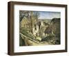 The House of the Hanged Man, Auvers-Sur-Oise-Paul Cézanne-Framed Art Print