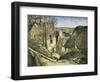 The House of the Hanged Man, Auvers-Sur-Oise-Paul Cézanne-Framed Art Print