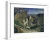 The House of the Hanged Man in Auves, c.1872-Paul Cézanne-Framed Giclee Print