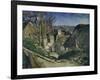 The House of the Hanged Man in Auves, c.1872-Paul Cézanne-Framed Giclee Print