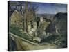 The House of the Hanged Man in Auves, c.1872-Paul Cézanne-Stretched Canvas