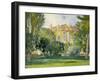 The House of the Jas De Bouffan, C. 1882-1885-Paul Cézanne-Framed Giclee Print