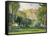 The House of the Jas De Bouffan, C. 1882-1885-Paul Cézanne-Framed Stretched Canvas