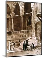 The House of the Qadi (Beit El-Qad), Cairo, Egypt, 1928-Louis Cabanes-Mounted Giclee Print