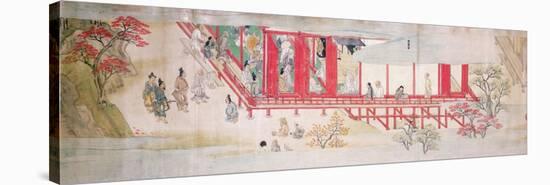 The House of the Shogun-Japanese School-Stretched Canvas