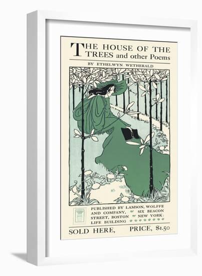 The House Of The Trees And Other Poems-Ethel Reed-Framed Art Print