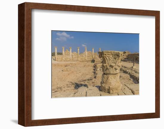 The House of Theseus in Paphos Archaeological Park, Paphos, Cyprus-Chris Mouyiaris-Framed Photographic Print