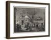 The House on Fire on Christmas Eve-John Williamson-Framed Giclee Print