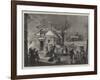 The House on Fire on Christmas Eve-John Williamson-Framed Giclee Print