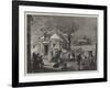 The House on Fire on Christmas Eve-John Williamson-Framed Giclee Print