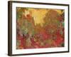 The House Seen from the Rose Garden, 1922-24-Claude Monet-Framed Giclee Print
