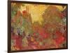 The House Seen from the Rose Garden, 1922-24-Claude Monet-Framed Giclee Print