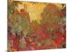 The House Seen from the Rose Garden, 1922-24-Claude Monet-Mounted Giclee Print