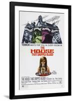 The House That Dripped Blood-null-Framed Art Print