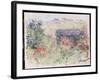 The House Through the Roses, C.1925-26-Claude Monet-Framed Giclee Print