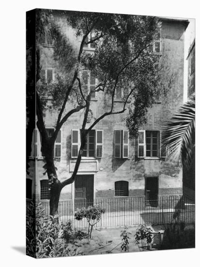 The House Where Napoleon Was Born, Ajaccio, Corsica, 1937-Martin Hurlimann-Stretched Canvas