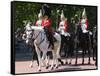 The Household Cavalry at Trooping the Colour parade-Associated Newspapers-Framed Stretched Canvas