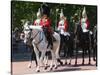 The Household Cavalry at Trooping the Colour parade-Associated Newspapers-Stretched Canvas