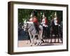 The Household Cavalry at Trooping the Colour parade-Associated Newspapers-Framed Photo