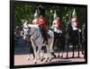 The Household Cavalry at Trooping the Colour parade-Associated Newspapers-Framed Photo