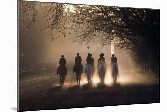 �The Household Cavalry in Hyde Park, London-Associated Newspapers-Mounted Photo