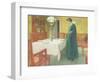 The Household (Lisbeth Setting the Table) by Carl Larsson-null-Framed Photographic Print