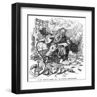 The Householder's Foes-Linley Sambourne-Framed Art Print