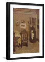 'The Housekeeper (About 1925)', c1925, (1946)-Edouard Vuillard-Framed Giclee Print