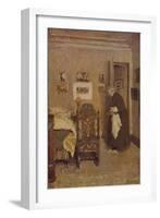 'The Housekeeper (About 1925)', c1925, (1946)-Edouard Vuillard-Framed Giclee Print