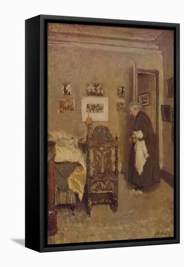 'The Housekeeper (About 1925)', c1925, (1946)-Edouard Vuillard-Framed Stretched Canvas