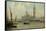 The Houses of Parliament, 1844-George the Elder Chambers-Framed Stretched Canvas