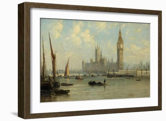 The Houses of Parliament, 1844-George the Elder Chambers-Framed Giclee Print