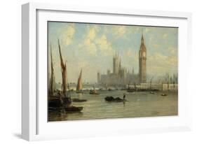 The Houses of Parliament, 1844-George the Elder Chambers-Framed Giclee Print