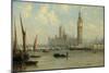 The Houses of Parliament, 1844-George the Elder Chambers-Mounted Giclee Print