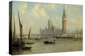 The Houses of Parliament, 1844-George the Elder Chambers-Stretched Canvas