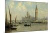 The Houses of Parliament, 1844-George the Elder Chambers-Mounted Giclee Print