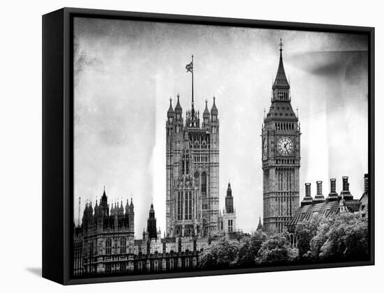 The Houses of Parliament and Big Ben - City of London - UK - England - United Kingdom - Europe-Philippe Hugonnard-Framed Stretched Canvas