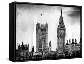 The Houses of Parliament and Big Ben - City of London - UK - England - United Kingdom - Europe-Philippe Hugonnard-Framed Stretched Canvas