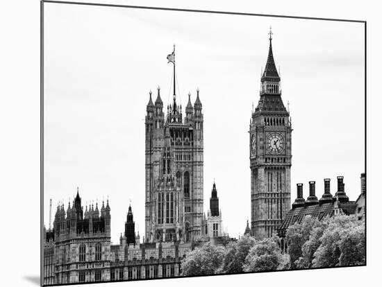 The Houses of Parliament and Big Ben - City of London - UK - England - United Kingdom - Europe-Philippe Hugonnard-Mounted Photographic Print