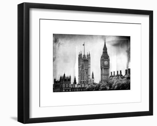 The Houses of Parliament and Big Ben - City of London - UK - England - United Kingdom - Europe-Philippe Hugonnard-Framed Art Print