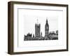 The Houses of Parliament and Big Ben - City of London - UK - England - United Kingdom - Europe-Philippe Hugonnard-Framed Art Print