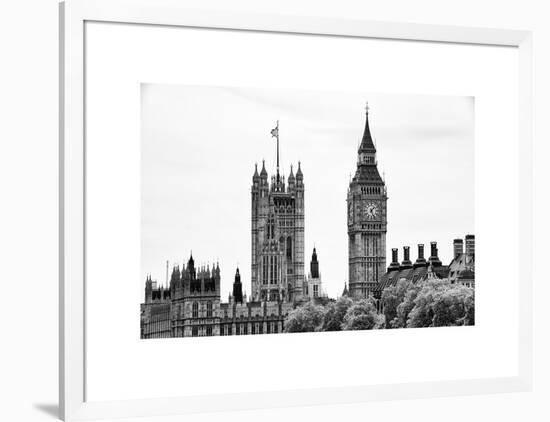 The Houses of Parliament and Big Ben - City of London - UK - England - United Kingdom - Europe-Philippe Hugonnard-Framed Art Print