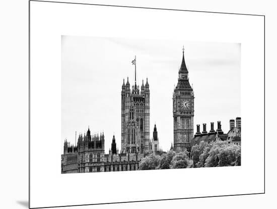 The Houses of Parliament and Big Ben - City of London - UK - England - United Kingdom - Europe-Philippe Hugonnard-Mounted Art Print