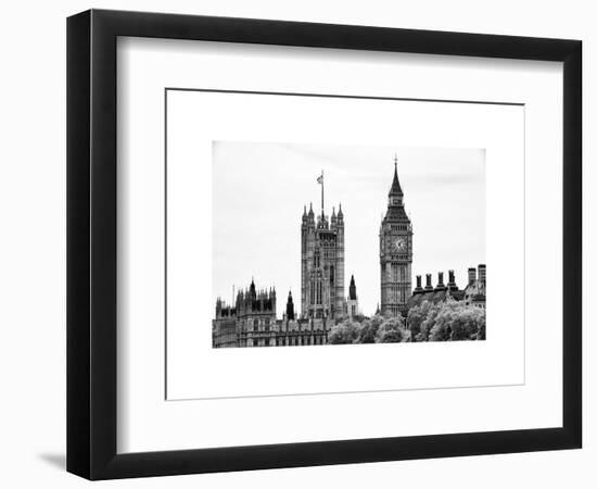 The Houses of Parliament and Big Ben - City of London - UK - England - United Kingdom - Europe-Philippe Hugonnard-Framed Art Print