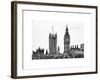 The Houses of Parliament and Big Ben - City of London - UK - England - United Kingdom - Europe-Philippe Hugonnard-Framed Art Print