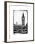 The Houses of Parliament and Big Ben - Hungerford Bridge and River Thames - City of London - UK-Philippe Hugonnard-Framed Photographic Print