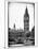 The Houses of Parliament and Big Ben - Hungerford Bridge and River Thames - City of London - UK-Philippe Hugonnard-Mounted Photographic Print