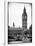 The Houses of Parliament and Big Ben - Hungerford Bridge and River Thames - City of London - UK-Philippe Hugonnard-Stretched Canvas