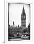 The Houses of Parliament and Big Ben - Hungerford Bridge and River Thames - City of London - UK-Philippe Hugonnard-Framed Photographic Print